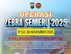 Jadwal Operasi Zebra Semeru November 2025 di Jawa Timur