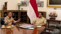 Prabowo Bertemu 4 Mata dengan Dasco di Istana, Ini yang Dibahas
