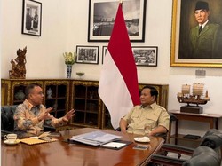 Prabowo Bertemu 4 Mata dengan Dasco di Istana, Ini yang Dibahas