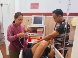 NMAX Vs Vario di Jalur Amlapura-Denpasar, Satu Orang Cedera Kepala Berat