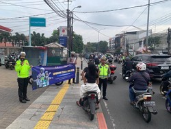 518 Pengendara di Depok Terjaring Operasi Zebra Hari Pertama