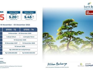 bank bjb Buka Penawaran ST015, Investasi Aman dan Terjangkau