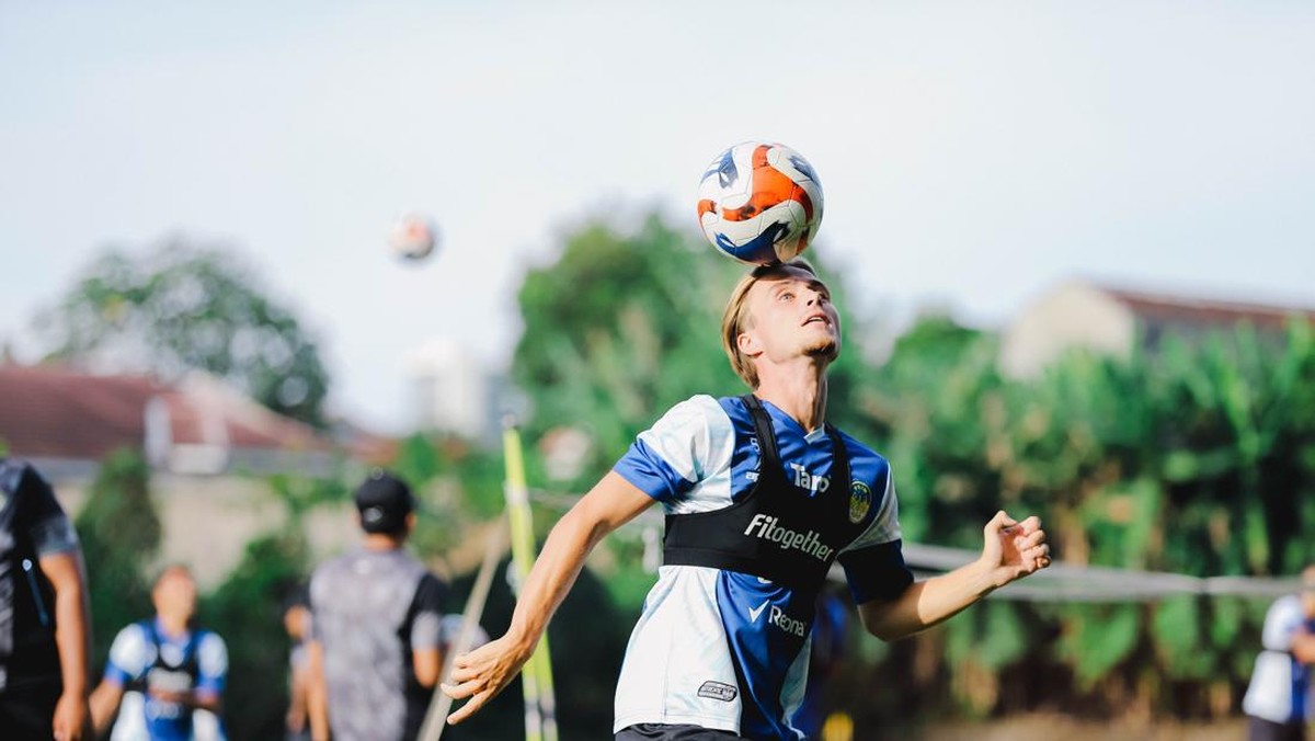 Donny Warmerdam sudah pulih dari cedera, tak sabar segera comeback untuk PSIM Yogyakarta. (Foto: dok. PSIM Ofisial)