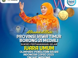 Khofifah Bangga Jatim Pertahankan Juara Umum OPSI 2025