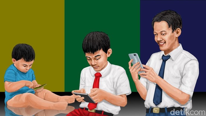 Merebut Anak dari Cengkeraman Layar Ponsel