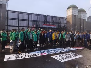 Mahasiswa Demo Tolak KUHAP Baru di DPR, Mau Ajukan Gugatan ke MK