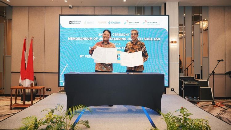 Terobosan Pertamina: Jual Beli Soda Ash Produksi Lokal Perdana