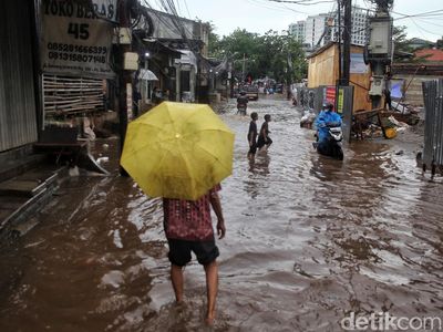 Potret Kemang Utara IX yang Sempat Ditutup Akibat Banjir