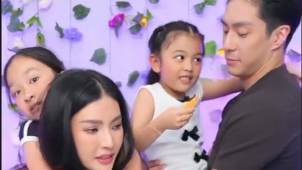 Potret Sarwendah Live Bareng Giorgio Antonio Sambil Ajak Anak, Jadi Sorotan