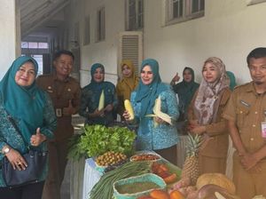 Dinas Pertanian Takalar Pamer Sayur-Buah Lokal di Festival B2SA Sulsel