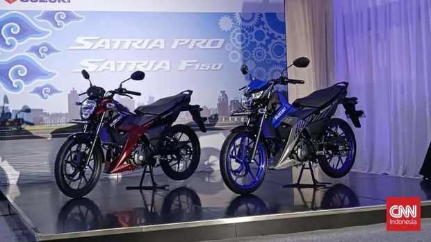 Suzuki melakukan seremoni ekspor SUV ringkas Fronx dan motor underbone Satria F150 pada Selasa (18/11/2025).