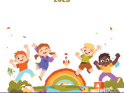 10 Twibbon Hari Anak Sedunia 2025 Desain Menarik dan Inspiratif, Gratis!