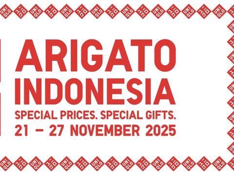 UNIQLO kembali menghadirkan ARIGATO INDONESIA, sebuah momen apresiasi tahunan untuk mengungkapkan rasa terima kasih kepada seluruh pelanggan di Indonesia yang telah menjadikan koleksi LifeWear sebagai bagian dari keseharian mereka.