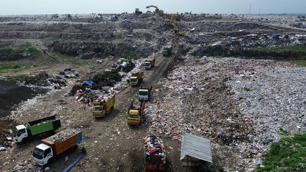 Volume Sampah TPA Jabon Sidoarjo Melonjak