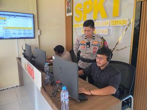 Respons Laporan Warga, Pamapta Polres Blitar Dibekali Teknologi Canggih