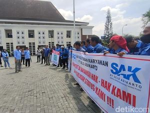 Pilu Karyawan PT Selo Adikarto Kulon Progo 5 Bulan Dirumahkan-Tak Digaji