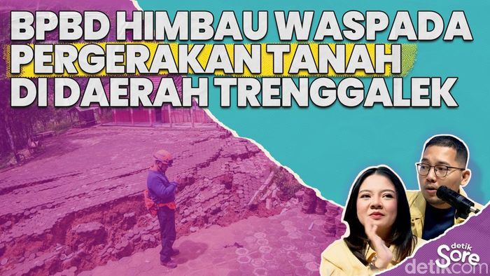 Video: Tanah Gerak Mengancam Rumah Warga di Pule, Trenggalek