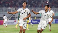 Timnas Indonesia U-23 bermain imbang melawan Mali dengan skor 2-2. ANTARA FOTO/Fauzan