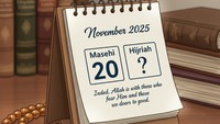 Kalender Hijriah Hari Ini 20 November 2025: Cek Tanggal, Bulan, dan Tahunnya!