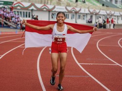 Atlet Asal Sumut Pecahkan Rekor Nasional Lari Halang Rintang 2.000 Meter