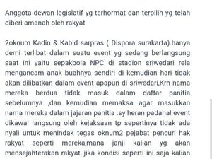 Dispora Solo Diadukan di ULAS soal Event IFCPF Asia-Oceania Cup 2025