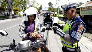Operasi Zebra Gorontalo Fokus Pemotor Tak Lengkap