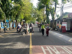 Pejalan Kaki Jadi Prioritas Pengamanan Operasi Zebra Semeru di Malang