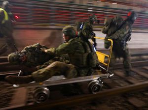 Tentara Jerman Gelar Simulasi Penyerbuan dan Evakuasi di Stasiun Metro Berlin, Suasananya Menegangkan!