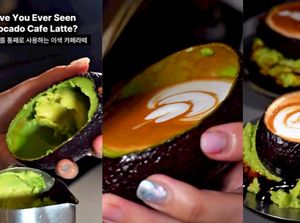 Unik! Avocado Latte, Paduan Segarnya Kopi dan Alpukat yang Creamy
