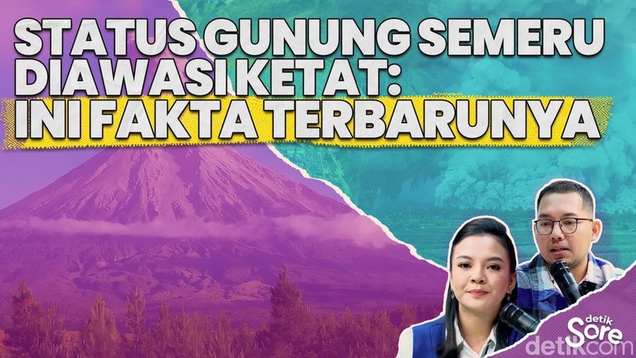 Video: Gunung Semeru Erupsi: Awan Panas Meluncur Jauh, Warga Dihimbau Waspada