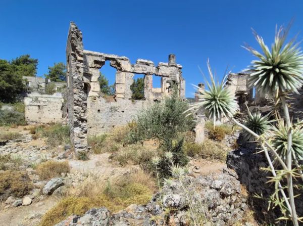 Potret Kota Mati Kayakoy yang Terbengkalai Hampir Seabad