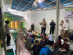 Upaya Iptu Juani Aing Bentengi Anak-anak Pesisir Tarakan dari Peredaran Narkoba