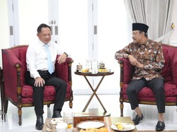 Mendagri dan Mensos Bahas Integrasi Layanan Puskesos dengan Posyandu