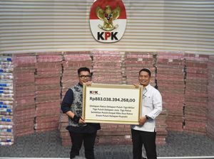 Video KPK Serahkan Uang Rp 883 Miliar dari Kasus Korupsi Taspen ke Negara
