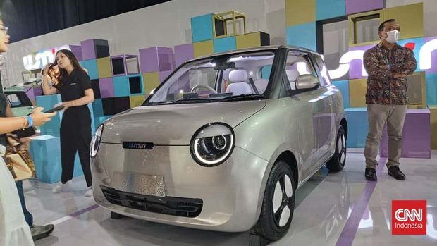 Lumin EV, salah satu dari dua model yang bakal diluncurkan pada masa awal bisnis Changan Automobile di Indonesia. Merek Changan resmi meluncur di Indonesia pada Rabu (19/11/2025).