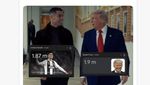 Meme Ronaldo ke AS Ketemu Trump, Dibanding-bandingkan dengan Messi