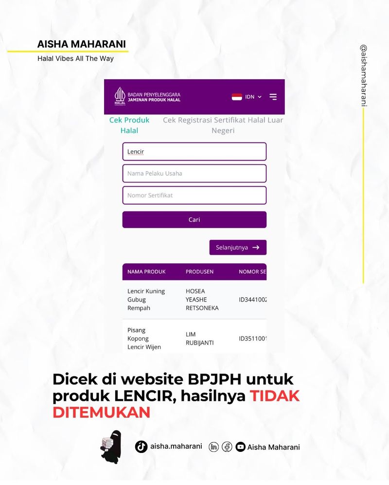 Minuman Kecantikan Ini Diduga Palsukan Logo Halal.