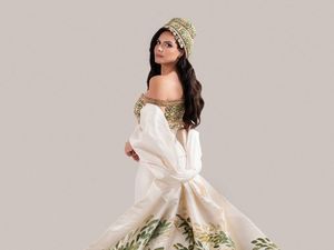 Potret Gaun Dramatis Miss Universe Palestine Bergambar Masjid Al-Aqsa