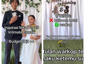 Viral Pernikahan Intimate ala Gen Z, Resepsi di Warkop, Budget Rp 10 Juta