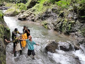 Hilang Sejak Sabtu, Amin Ditemukan Tewas di Sungai Terong Kendal