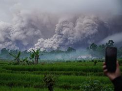 Rentetan Erupsi Semeru dengan Awan Panas, Letusan Terbesar November 2025