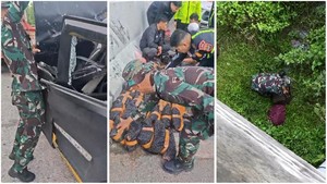 Puluhan Ribu Ekstasi Ditemukan dalam Mobil yang Kecelakaan di Tol Lampung