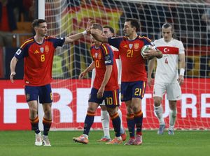 Ranking FIFA: Spanyol Tetap Teratas, Italia Keluar 10 Besar