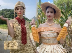 Bahan Dapur Jadi Fashion Show, Gaun Karya Wanita Ini Viral di Medsos