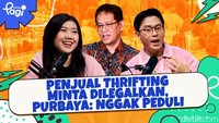 Penjual Thrifting Minta Dilegalkan, Purbaya: Nggak Peduli