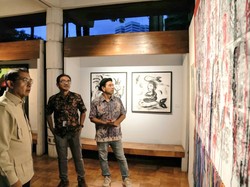 Fadli Zon Buka Pameran Satu Tanah, Seribu Ketangguhan di Bentara Budaya