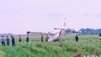 Pengakuan Kapten Eko, Pilot Pesawat yang Mendarat Darurat di Sawah Karawang