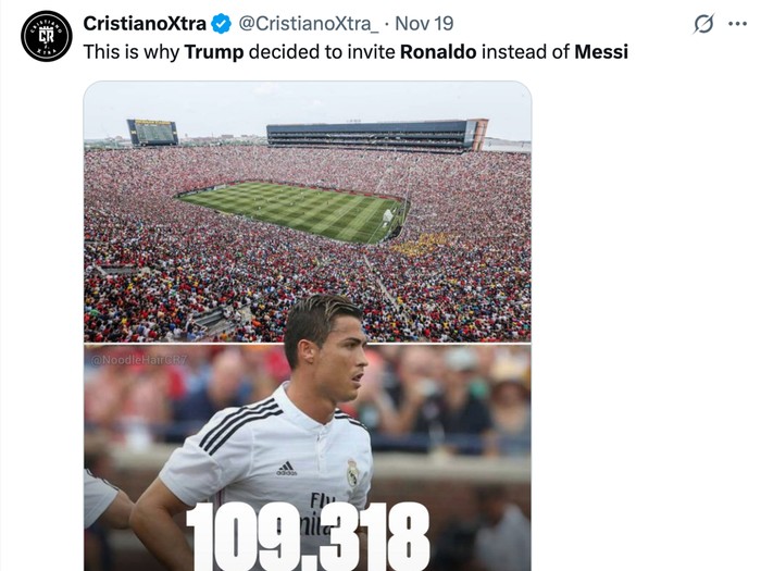 meme sepakbola,meme,meme ronaldo,cr7,cristiano ronaldo,donald trump,lionel messi,amerika serikat