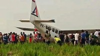 Pesawat Cessna Jatuh di Karawang