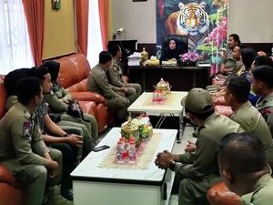Anggota Satpol PP Langkat Adukan Gaji Turun Usai Jadi PPPK Paruh Waktu ke DPRD